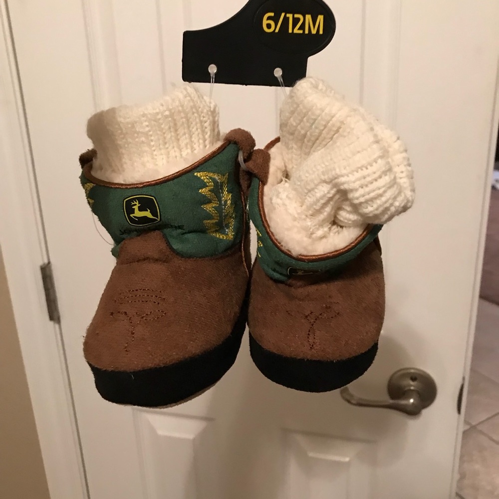 Nwt baby John Deere boots